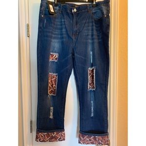 🏈 NWT L&B Football Plus Size Jeans 🏈